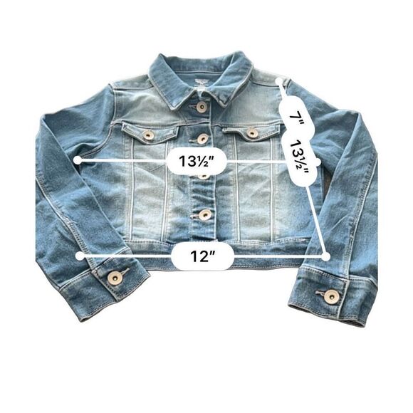 Girls Jean Jacket size 7-8 - Picture 5 of 5